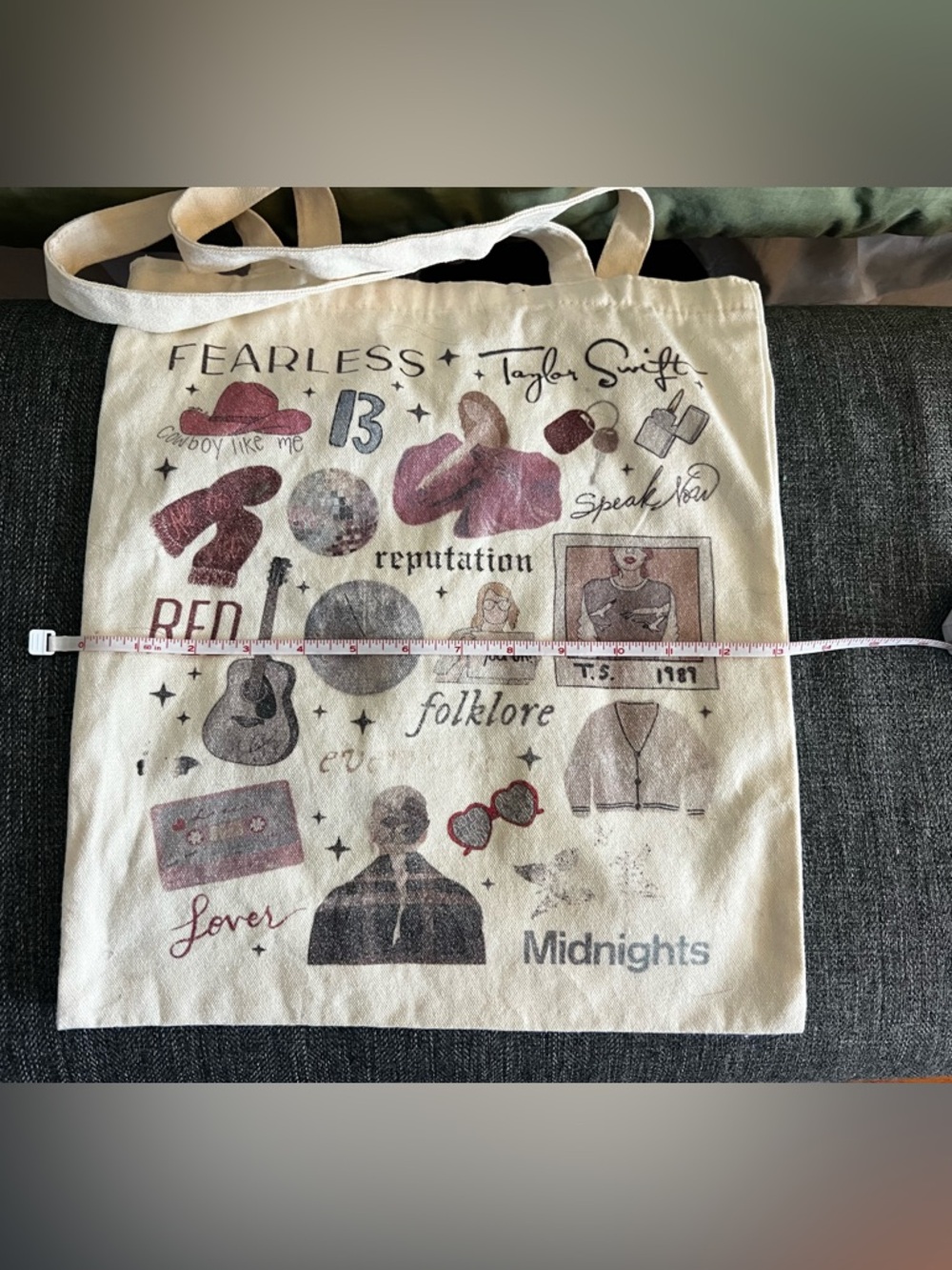 Taylor Swift Cream Tote